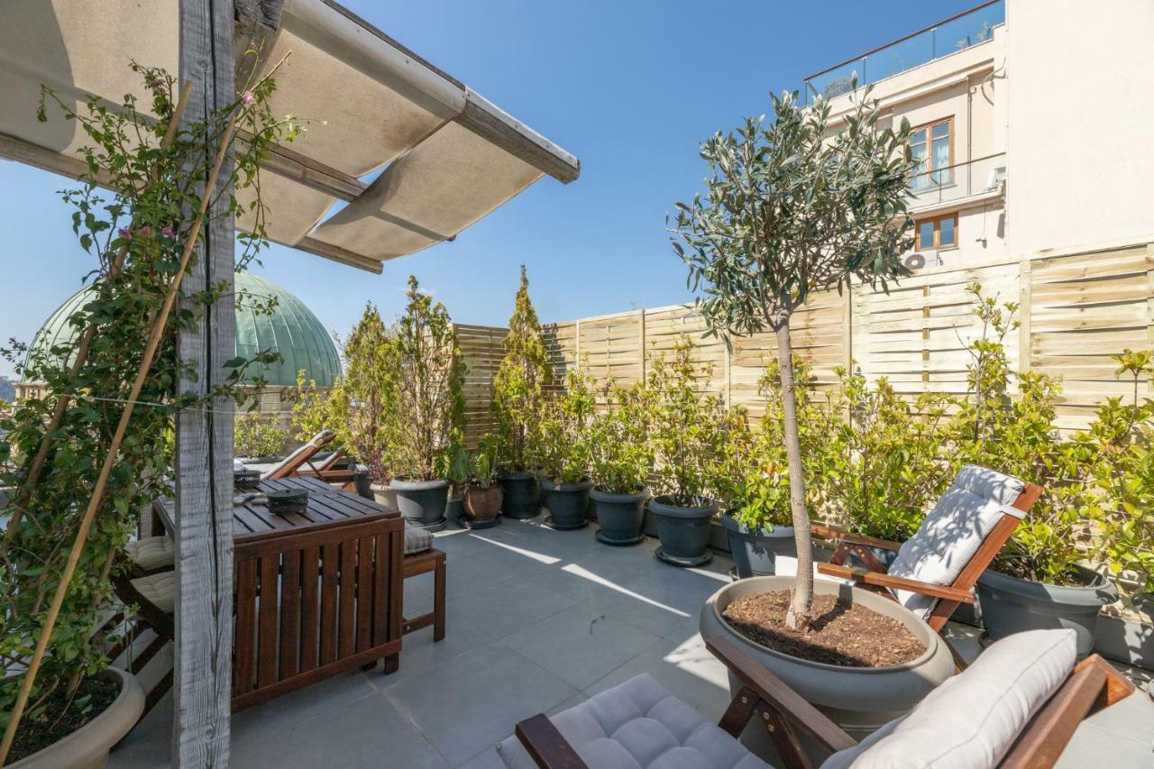 Top Kolonaki Studio+Terrace Stunning Acropolis Views Athena Bagian luar foto