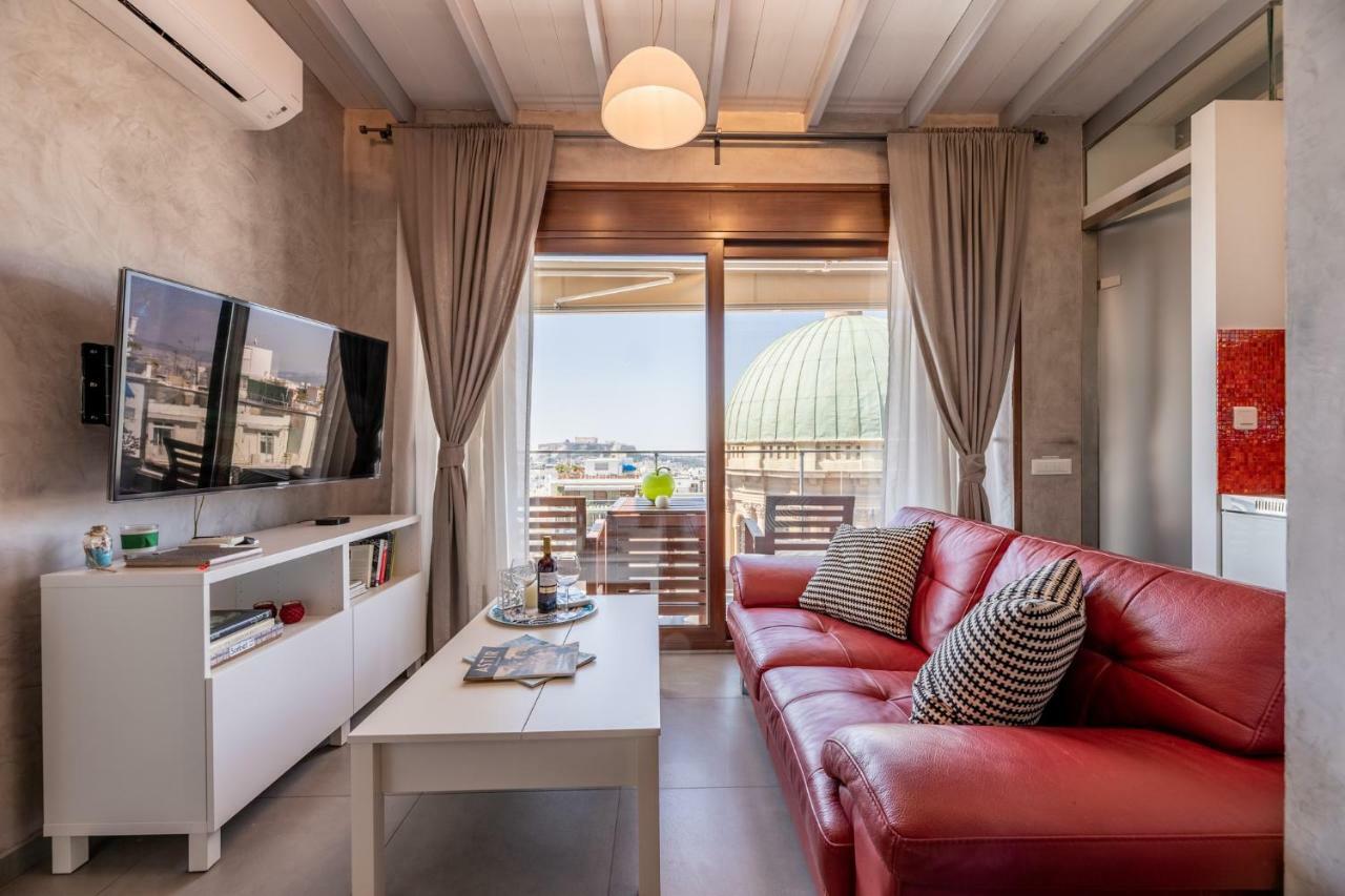 Top Kolonaki Studio+Terrace Stunning Acropolis Views Athena Bagian luar foto
